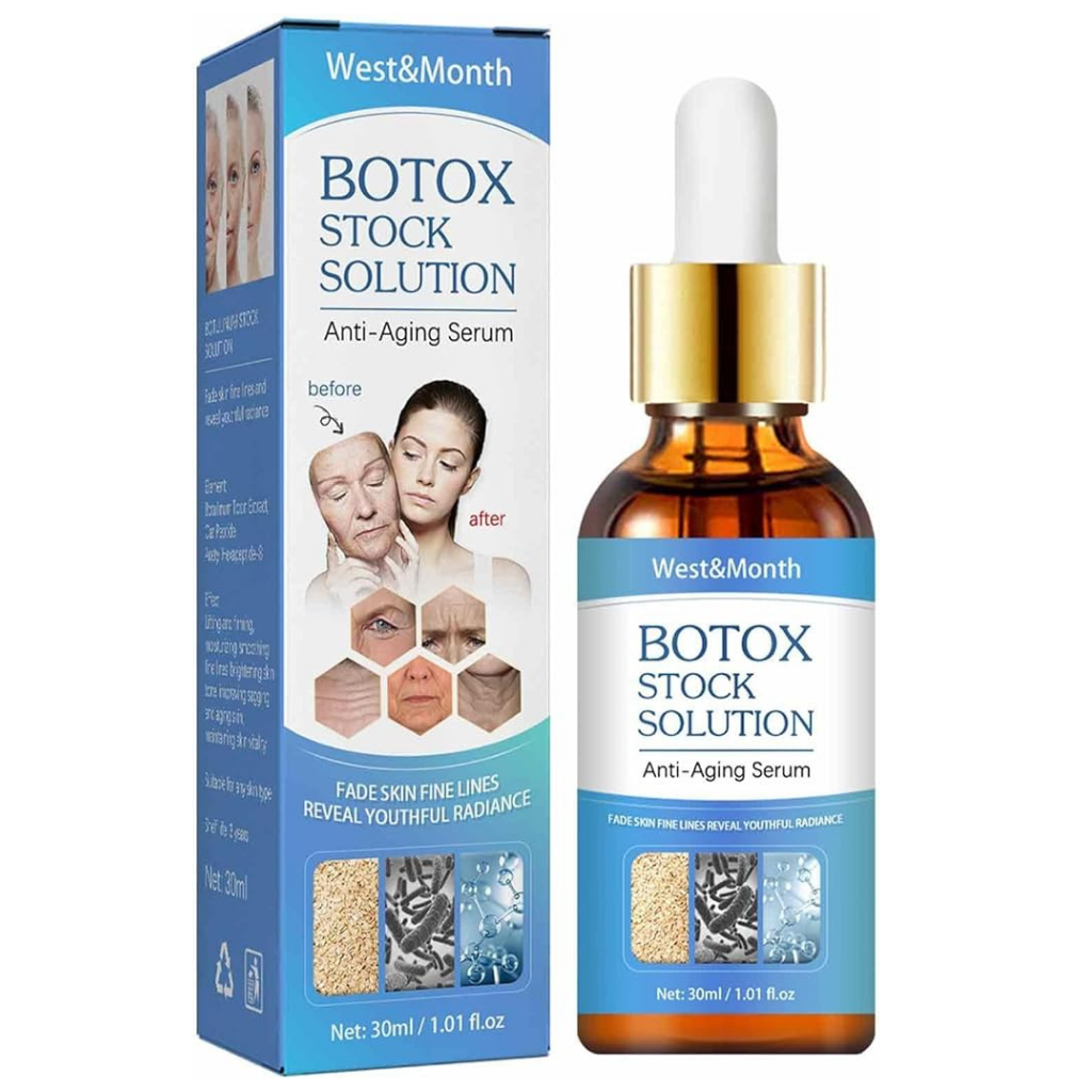 Botox serum for the face