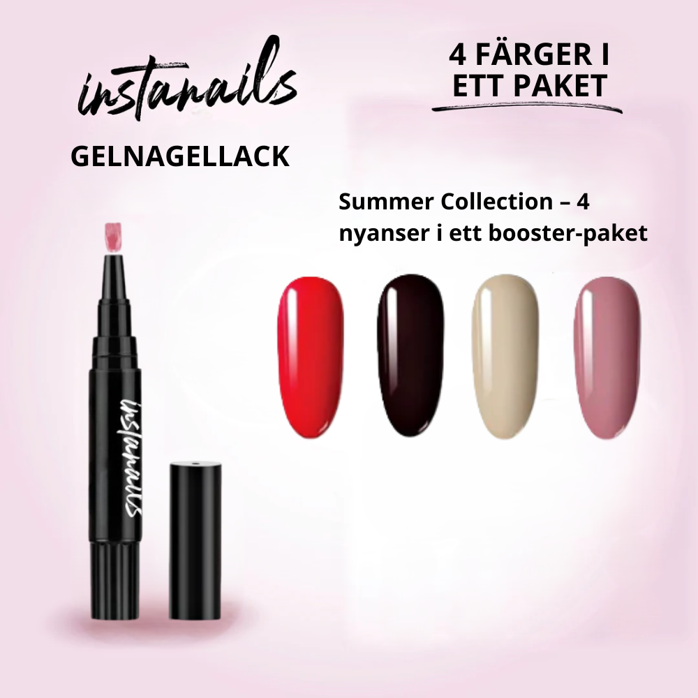 Glossiva™ Nail Polish Pen - Starter Kit - Perfect Nails Made Easy